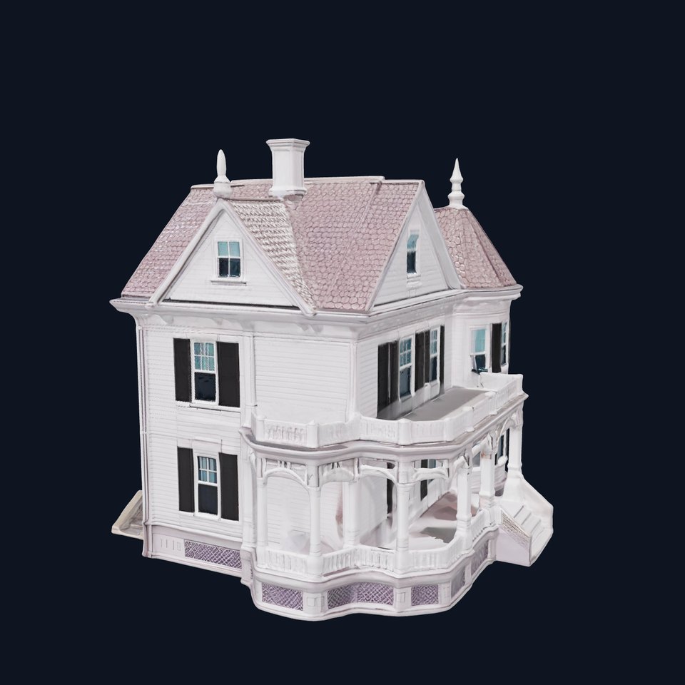 Victorian Lavender Mansion model pack